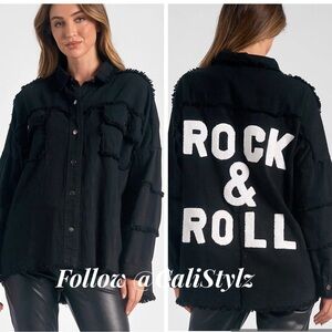❣️NWT! Elan Rock n Roll Black Jacket